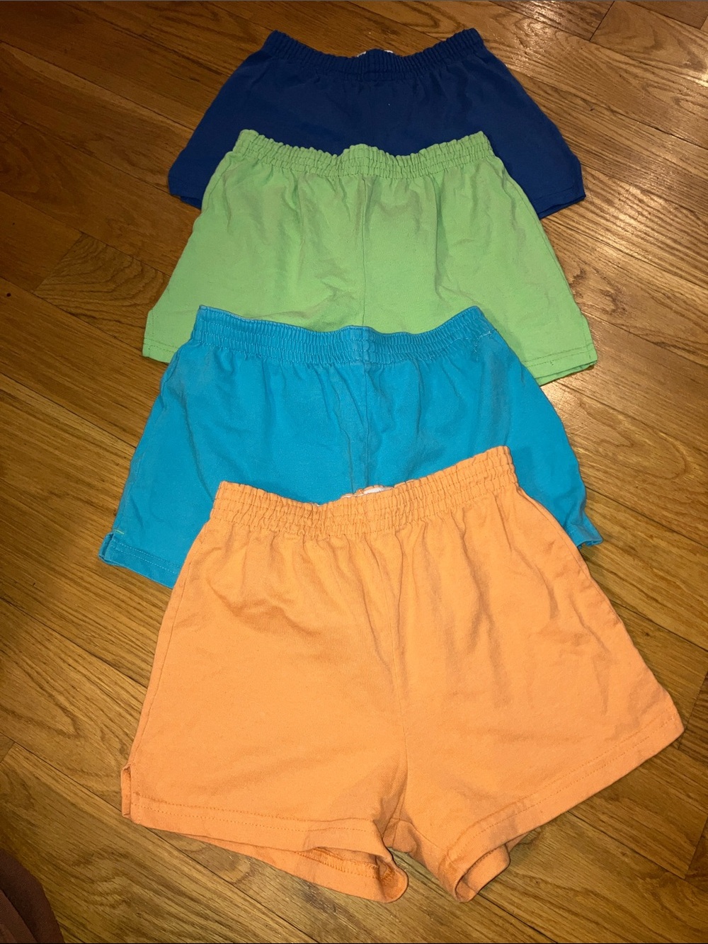 SOFFE /AUGUSTA Kids Pull-On Shorts - Orange, Turquoise, Lime, Navy